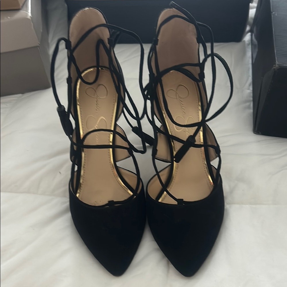 Elegant Black Women's Heels